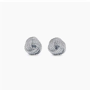 Tiffany twist knot earrings